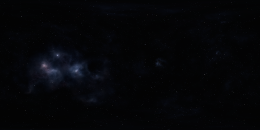 A thumbnail of the HDRi rich blue nebulae 1 texture