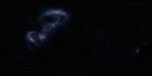 A thumbnail of rich blue nebulae PNG texture 2