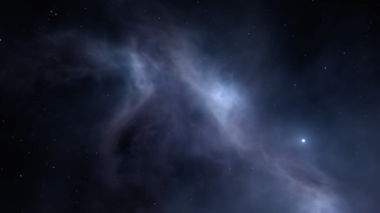 A preview of what a Blue Nebulae spheremap would look like when rendered as a skydome or skybox background