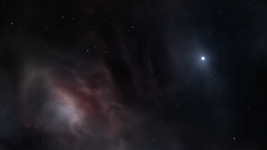 A preview of what a Multi Nebulae spheremap would look like when rendered as a skydome or skybox background